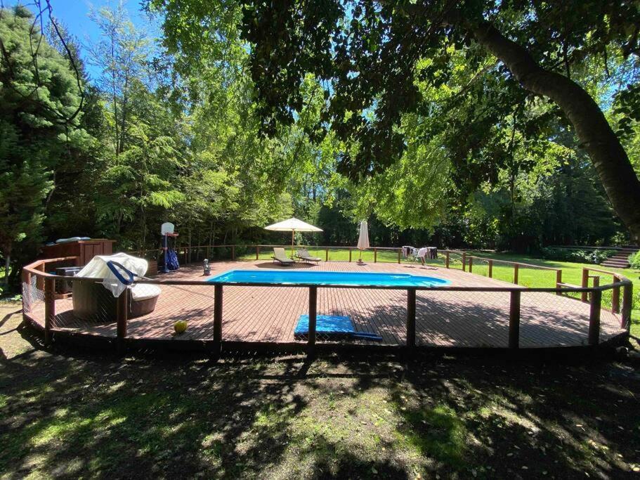 Acogedora Cabana Al Borde Del Rio Claro Villa Pucón Dış mekan fotoğraf